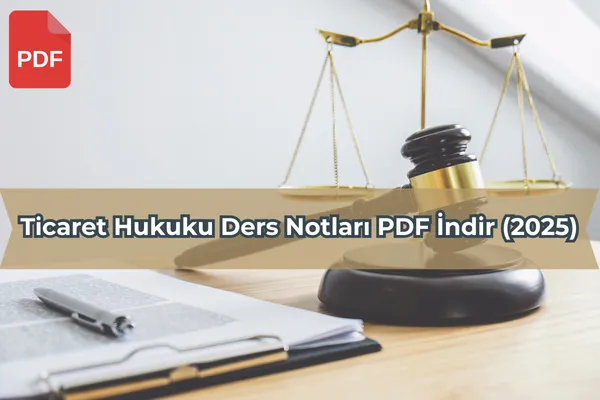Ticaret Hukuku Ders Notları PDF İndir (2025)