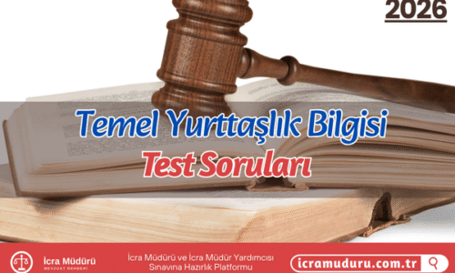 Temel Yurttaşlık Bilgisi Test Soruları Online Çöz