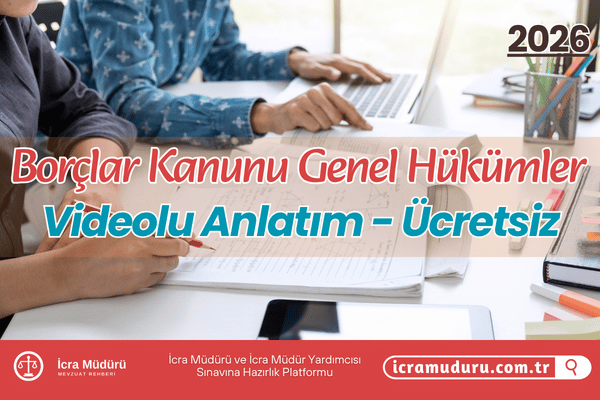 Borçlar Hukuku Genel Hükümler Videolu Anlatımı Ücretsiz İzle 2026