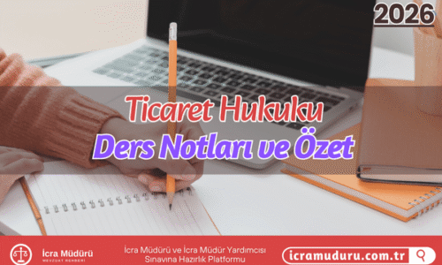 Ticaret Hukuku Ders Notları PDF İndir (2026)