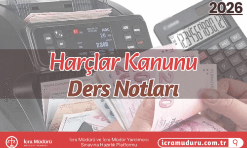 Harçlar Kanunu Ders Notları – Güncel PDF (2026)