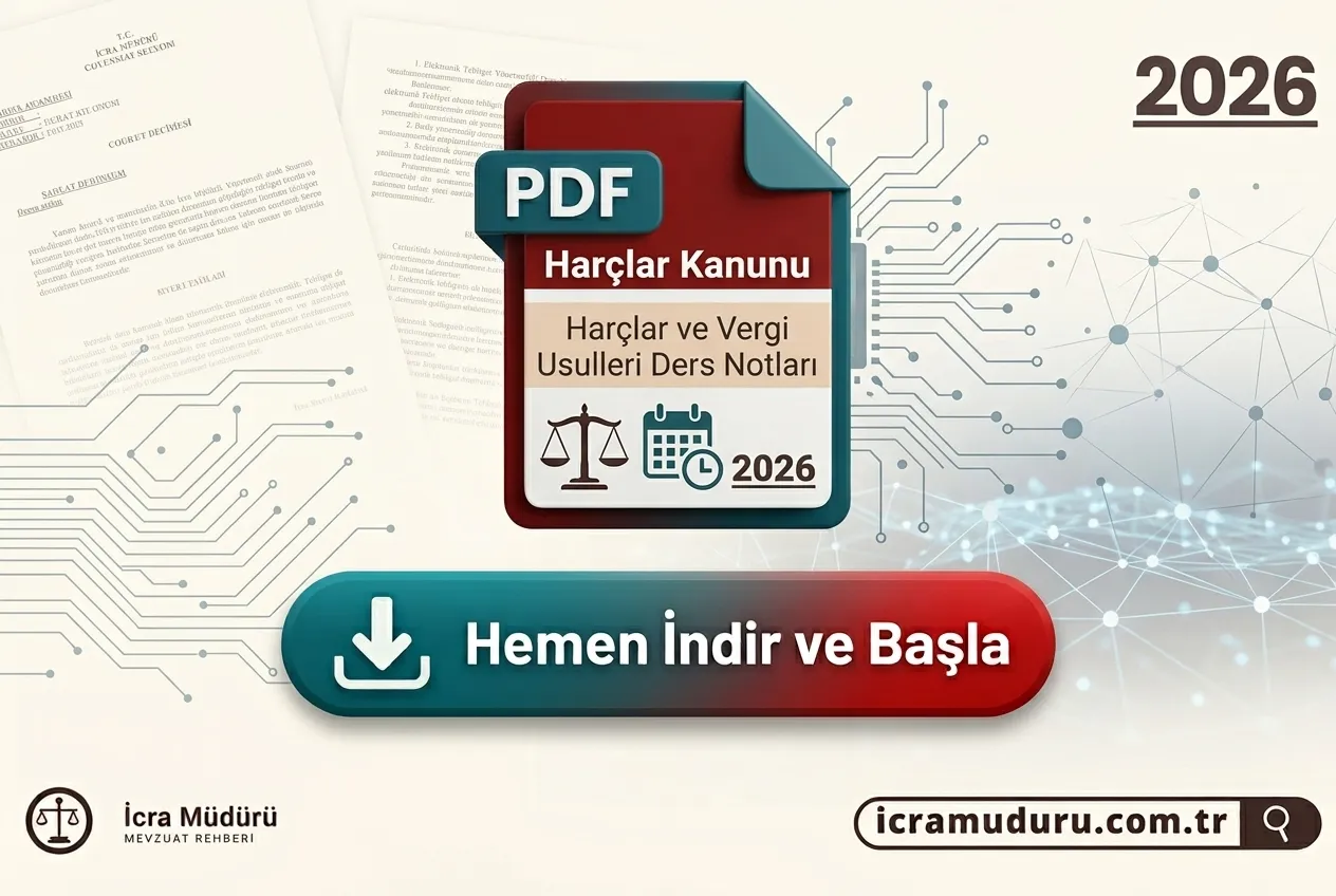 Harçlar Kanunu Ders Notları